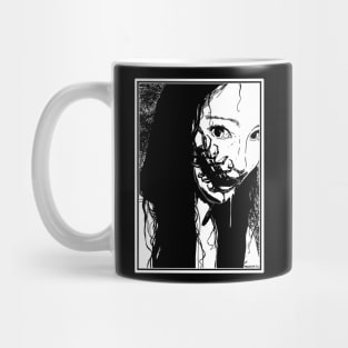 Horror Japanese Woman Yokai for Otaku and Geek Mug